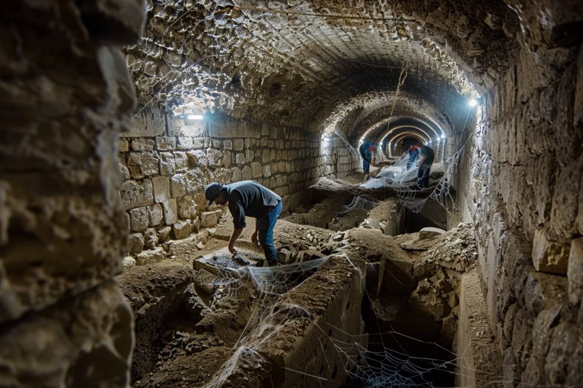 Les secrets des galeries souterraines de la Cité de Carcassonne captivent les historiens