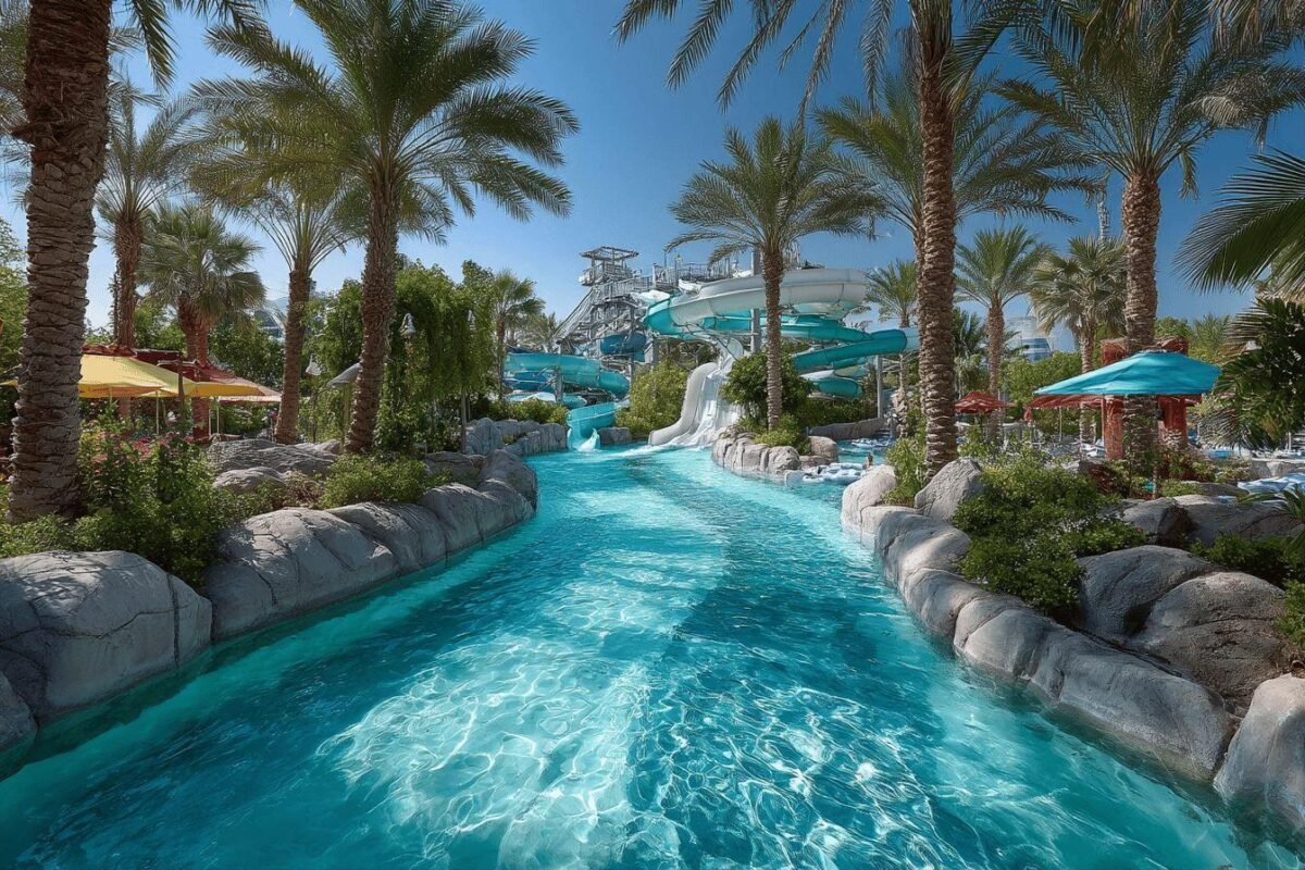 Hotel Dubaï parc aquatique : Le top des complexes avec toboggans géants pour toute la famille