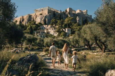 Voyager en Grèce en famille : Les destinations idéales avec des enfants
